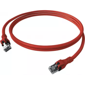 EasyLan saCon Cable de parcheo DualBoot S/FTP rojo 3,00m Cat.6A