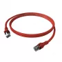 EasyLan saCon Cable de parcheo DualBoot S/FTP rojo 5,00m Cat.6A