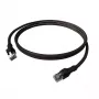 EasyLan saCon EasyLan DualBoot cable de parcheo S/FTP negro 0,50 m Cat.6A - EasyLan DualBoot PushPull IP20 cable de parcheo - Cat.6A (clase EA)