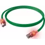 EasyLan DualBoot LED cable de parcheo RJ45 S/FTP Cat.6A (Class EA) con conector saCon - LSOH - verde - 7,5 m