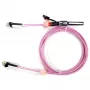 EASYLAN OM4 cable de parcheo de fibra óptica 10 m LC dúplex a SC dúplex LSZH violeta