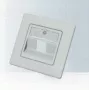 EasyLan CKVDUSL1R caja de módulo para 1 módulo, incl. placa central y marco embellecedor, 80 x 80 mm, blanco