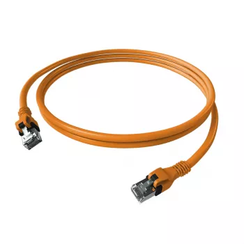 EasyLan saCon DualBoot cable de red S/FTP naranja 5,00m Cat.6A