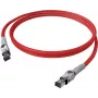 EasyLan VarioBoot Cable de red Cat.6A S/FTP Rojo 2,0m