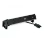 Bachmann Desk 2 regleta de enchufes de aluminio para escritorio - 2x enchufes UK Type G - cable de 2 m - negro