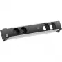 Bachmann POWER FRAME 2x enchufes Schuko 1x cargador USB-C 2x ranuras CM 0,2 m GST18