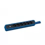 Bachmann PRIMO 2 6xUTE regleta de enchufes con anilla de suspensión 2,0 m CEE7/7 RAL5010