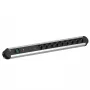 Bachmann PRIMO 9x CEE 7/3 regleta de enchufes con interruptor, cable de 2,0 m, negro