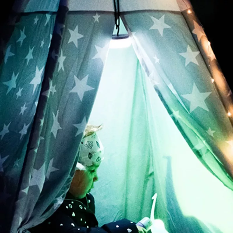Ledlenser KIDCAMP 6 linterna de camping para niños, verde