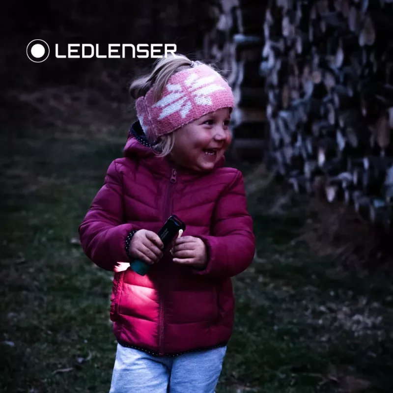 LEDLENSER Kidbeam4 Linterna para niños Lila