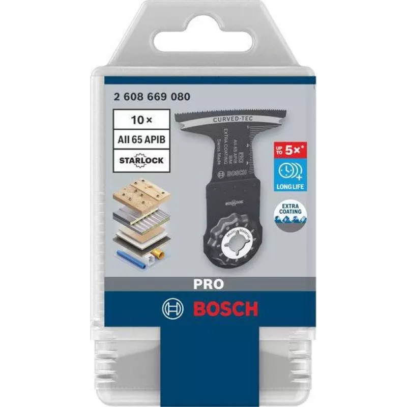 Bosch Professional PRO AII 65 APIB Hoja de sierra de inmersión (StarlockPlus, BIM, 65 mm)