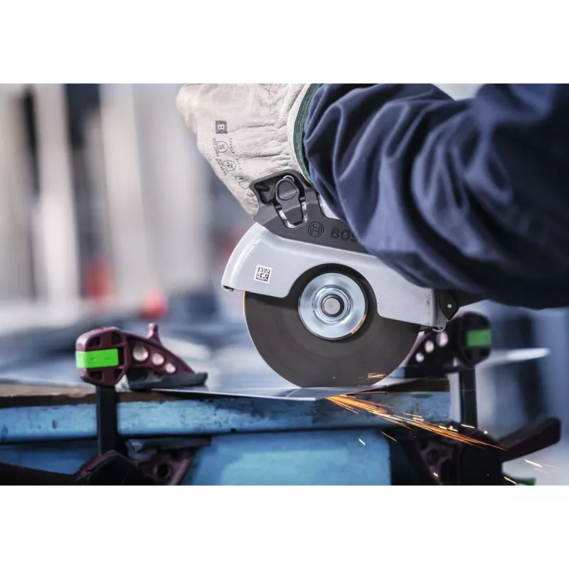 BOSCH POWERTOOLS PRO Disco de corte para acero inoxidable y metal, Ø 125 mm, 100 unidades en cubo (agujero 22,23 mm, WA 60 T BF)