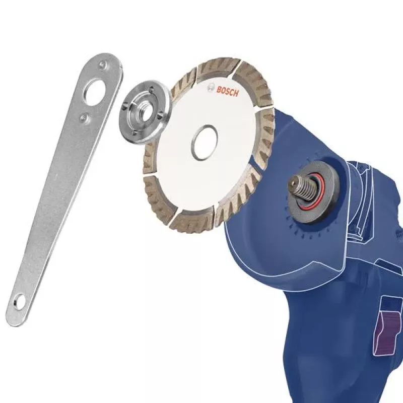 BOSCH Disco de corte para acero inoxidable y metal, Ø 125 mm, 100 unidades en cubo (agujero 22,23 mm, A 60 T BF)