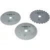 BOSCH POWERTOOLS PRO Hoja de sierra circular de batería para madera 165 mm (pack ventaja de 3)