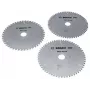 BOSCH POWERTOOLS PRO Hoja de sierra circular para madera 216 mm (pack promocional de 3)
