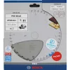BOSCH POWERTOOLS PRO Hoja de sierra circular de batería para madera 165 mm (pack promocional de 2)