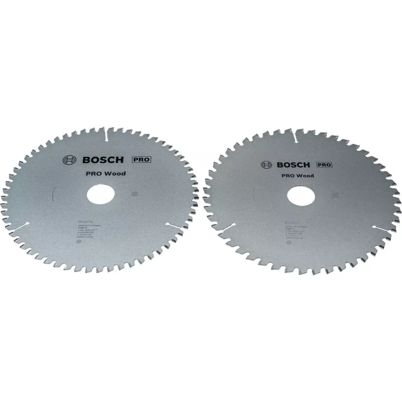 BOSCH POWERTOOLS PRO Hoja de sierra circular para madera 216 mm (pack promocional de 2)