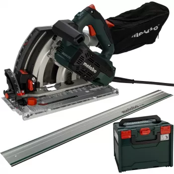Metabo KT 66 BL + FS 160 sierra circular de mano 1200W sin escobillas con guía de corte