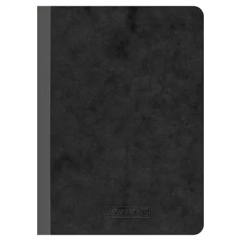 BRUNNEN FACT!plus cuaderno A6 cuadriculado 96 hojas negro 104367290