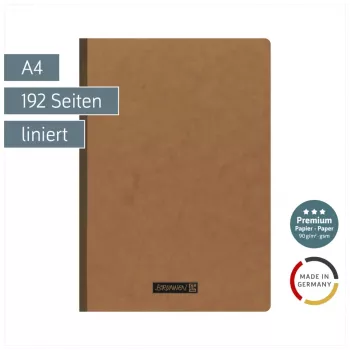 BRUNNEN FACT!plus cuaderno de ejercicios A4 rayado 96 hojas marrón 104347170