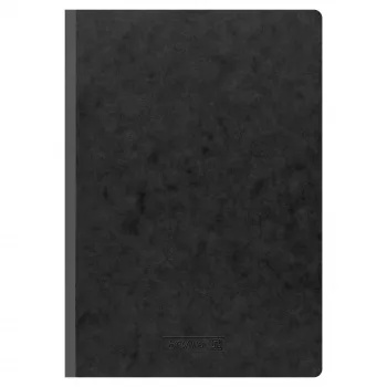BRUNNEN FACT!plus cuaderno A4 cuadriculado 96 hojas negro