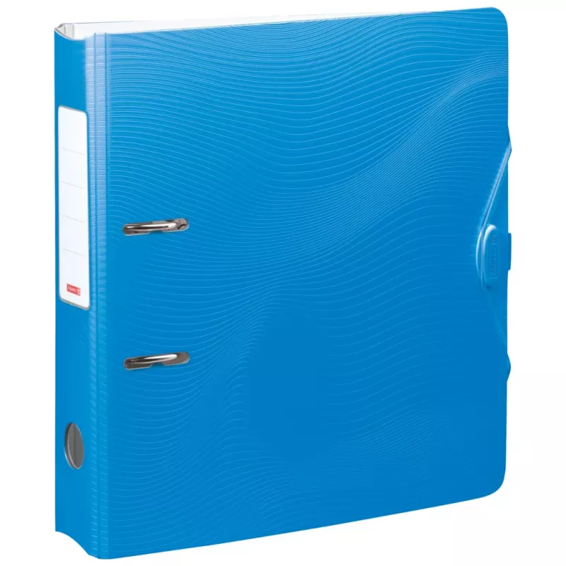 BRUNNEN WAVE archivador de palanca azur plástico 7,0 cm DIN A4