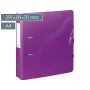 BRUNNEN WAVE archivador de palanca lila plástico 7,0 cm DIN A4