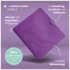 BRUNNEN WAVE archivador de palanca lila plástico 7,0 cm DIN A4