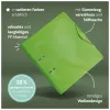 BRUNNEN WAVE archivador de palanca kiwi verde plástico 7 cm DIN A4