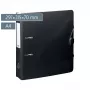 BRUNNEN WAVE archivador de palanca Onyx Black plástico 7,0 cm DIN A4