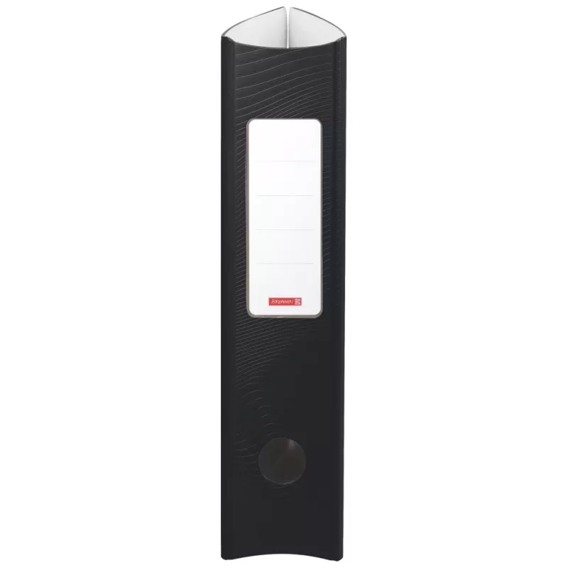 BRUNNEN WAVE archivador de palanca Onyx Black plástico 7,0 cm DIN A4