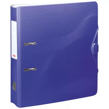 BRUNNEN WAVE archivador de palanca A4 70 mm azul plástico