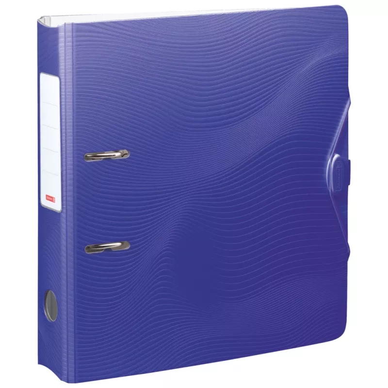 BRUNNEN WAVE archivador de palanca A4 70 mm azul plástico