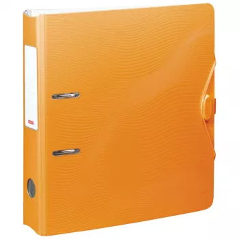 BRUNNEN WAVE archivador de palanca naranja plástico 7,0 cm DIN A4