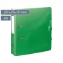 BRUNNEN WAVE archivador de palanca verde plástico 7,0 cm DIN A4