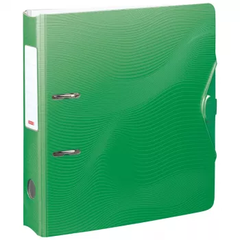 BRUNNEN WAVE archivador de palanca verde plástico 7,0 cm DIN A4