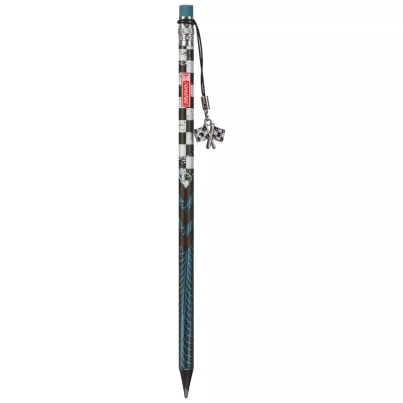 Brunnen Fast Wheels Lápiz HB Grafito Azul con goma de borrar 1 unidad