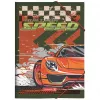 BRUNNEN Fast Wheels Carpeta de documentos A4 Rojo/Verde