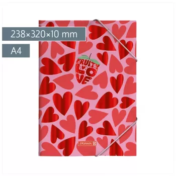 BRUNNEN Fruity Love Collection Archivador A4 Rosa/Rojo, 1 unidad (1041604522)