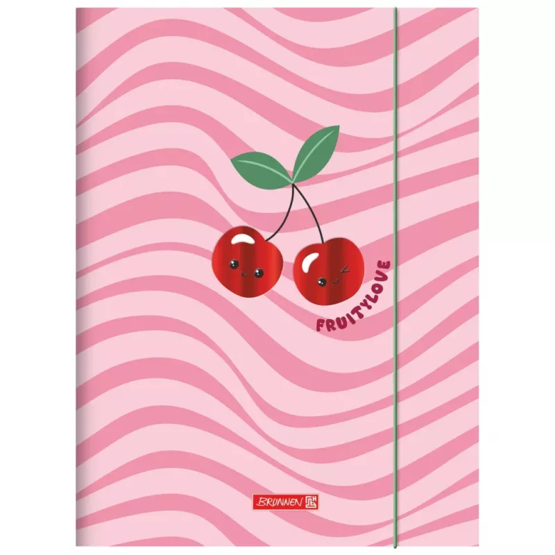BRUNNEN Fruity Love Collection Carpeta DIN A3 Rosa/Rojo, 1 unidad (1047030522)