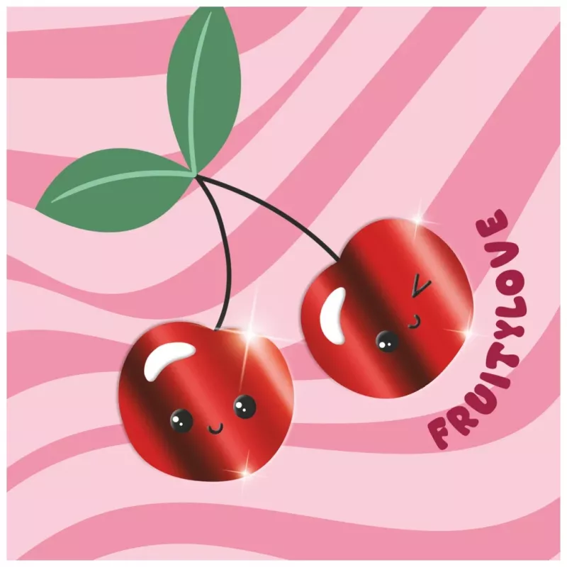 BRUNNEN Fruity Love Collection Carpeta DIN A3 Rosa/Rojo, 1 unidad (1047030522)