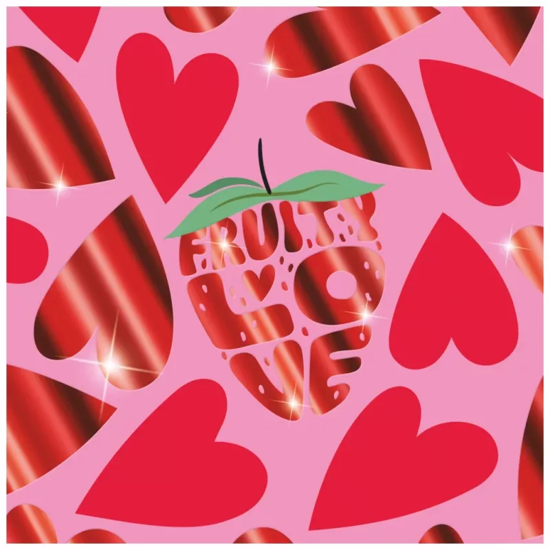 Brunnen Fruity Love carpeta de anillas, rosa