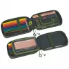 BRUNNEN Estuche escolar relleno s'maepp Fast Wheels Verde/Verde claro 16 piezas, 20,0 x 4,5 cm (1049120521)
