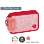 BRUNNEN Estuche escolar relleno s'maepp Fruity Love Rosa/Rojo 16 piezas, 20,0 x 4,5 cm (1049120522)