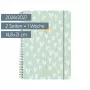 BRUNNEN Agenda escolar Heart 2026/2027 Menta, Blanco, Oro, 1 unidad (1072156097)