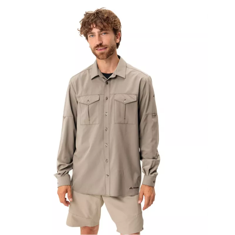 Vaude Rosemoor LS Shirt II - Linen - talla M