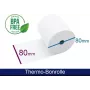 ARTDEV ADT80801240 papel térmico 80 mm x 80 m 1 rollo