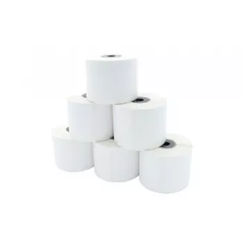 ARTDEV rollo de etiquetas térmicas directas 56x25mm D79mm núcleo 12/25 1000 etiquetas/rollo