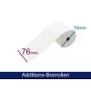ARTDEV rollo de papel autocopiativo de 2 capas 76mm x 25m blanco/amarillo para impresoras de impacto