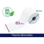 ARTDEV Rollo térmico 80x80x25 mm blanco 72 m 55 g 50 rollos/pack